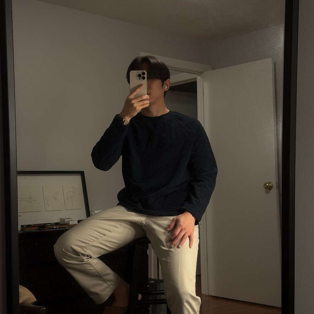 COS Sweatshirt M Navy